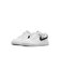 KIH4498　17-22(H)FORCE 1 LOW EASYON(PS)　100WHT/BLK　699964-0002