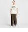 II0520　M NL WIDE LEG PANT　212DKHAZL/BLACK　707013-0002
