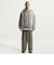 II0520　M NL WIDE LEG PANT　328SLVRSG/WHITE　707013-0003