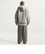II0520　M NL WIDE LEG PANT　328SLVRSG/WHITE　707013-0003