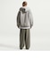 II0520　M NL WIDE LEG PANT　328SLVRSG/WHITE　707013-0003