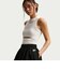 IQ0062　W BUBBLE SKIRT　010BLACK/CHALK　707066-0001