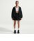 IQ0057　W HOODED JACKET　010BLACK/CHALK　707065-0001
