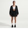 IQ0057　W HOODED JACKET　010BLACK/CHALK　707065-0001