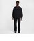 FN8160　M NOCTA CS CREW FLC　010BLACK/WHITE　716555-0001