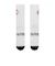 IF3502　U J 1P SOCKS　100WHITE/UNVRED　708444-0002