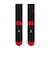 IF3502　U J 1P SOCKS　010BLACK/UNVRED　708444-0001