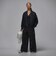 HV0347　W J FLT CORD CHICAGO PANT　010BLK　703974-0001