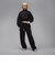 HV0327　W J FLT FLC QZ SSNL　010BLK/BLK　703972-0001