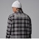 IF1857　M J BRK FLANNEL GFX LS　010BLACK/SAIL　707089-0001