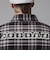 IF1857　M J BRK FLANNEL GFX LS　010BLACK/SAIL　707089-0001