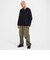 HM7159　M TCH WVN PANT OS　223MDOLIV/BLK　683751-0005