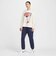 HF9492　W STREET FLC CREW　133SAIL/BLK　690288-0001