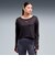 529566　W STUDIO LS TEE　01BK　718316-0001