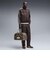 639061　M T7 RELAXED TARTAN WOVEN JKT　33CHOCOLATE F.　717910-0002