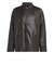 LC8120　U PLEATHER COAT(JP)　NIGHTBROWN　716499-0001