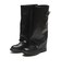 W3095　COVER LONG BOOTS4　BLACK　715022-0001