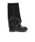 W3095　COVER LONG BOOTS4　BLACK　715022-0001