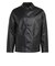 LC8119　U PLEATHER COAT(JP)　BLACK　716498-0001