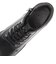 W8037　GL 6HOLE LACE UP 8　BLACK　715021-0001