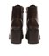 W8037　GL 6HOLE LACE UP 8　BROWN　715021-0002