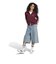 LH1940　W ADILENIUM SLIM KNIT TT　MAROON　717728-0001