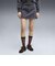 639097　W FUTURE.ARCHIVE TWILL SKIRT　35INKY DEPTHS　717915-0002