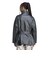 LH1945　W ADILENIUM PLEATHER JACKET　BLACK　717729-0001