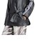 LH1945　W ADILENIUM PLEATHER JACKET　BLACK　717729-0001