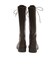 W3088　TRACK SOLE LACE UP LONG BOOTS5　BROWN　715019-0002