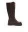 W3088　TRACK SOLE LACE UP LONG BOOTS5　BROWN　715019-0002