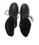 W3088　TRACK SOLE LACE UP LONG BOOTS5　BLACK　715019-0001