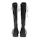 W3088　TRACK SOLE LACE UP LONG BOOTS5　BLACK　715019-0001