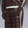 639059　M T7 RELAXED TARTAN WOVEN PT　33CHOCOLATE F.　717909-0002