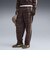 639059　M T7 RELAXED TARTAN WOVEN PT　33CHOCOLATE F.　717909-0002