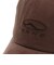 126K7160300　66 Logo Cord Low CAP　BROWN　714518-0002