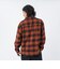 126K1071001　M Check Flannel Open Shirts　BROWN　717847-0002