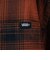 126K1071001　M Check Flannel Open Shirts　BROWN　717847-0002