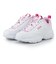 FU0106501100　DISTRACER CHECK　*White/Pink　721014-0001