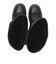 W3097　2BELT SHIRRING LONG BOOTS　BLACK　717157-0001