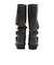 W3097　2BELT SHIRRING LONG BOOTS　GRAY　717157-0002