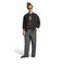 LC5952　U TWEED DENIM COVERALL　*TRUEBLACKDENIM　716478-0001