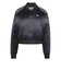 KT2648　W SATIN SST BOMBER JACKET　BLK/WHT/GRY3　715762-0001