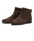 W3085　QS V CUT SHORT BOOTS2.5　S/CHOCO　714310-0002