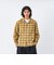 126K1071001　M Check Flannel Open Shirts　BEIGE　717847-0003