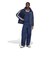 KE4173　M 3STRIPES SATIN COACH JKT　NIGHTINDIGO　716049-0001