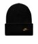 IQ1439　U PEAK BEANIE TC MTFUT　011BLACK/M GOLD　721388-0001