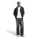 HZ3805　M 3STRIPES SATIN COACH JKT　BLACK　716026-0001