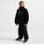 IM4506　K ADP TF PUFFER MTRL VNR　010BLACK/WHITE　722087-0001