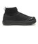 UFS7155REN　U QUILTED NYLON KNIT CUFF BOOT　BLACK　721620-0001